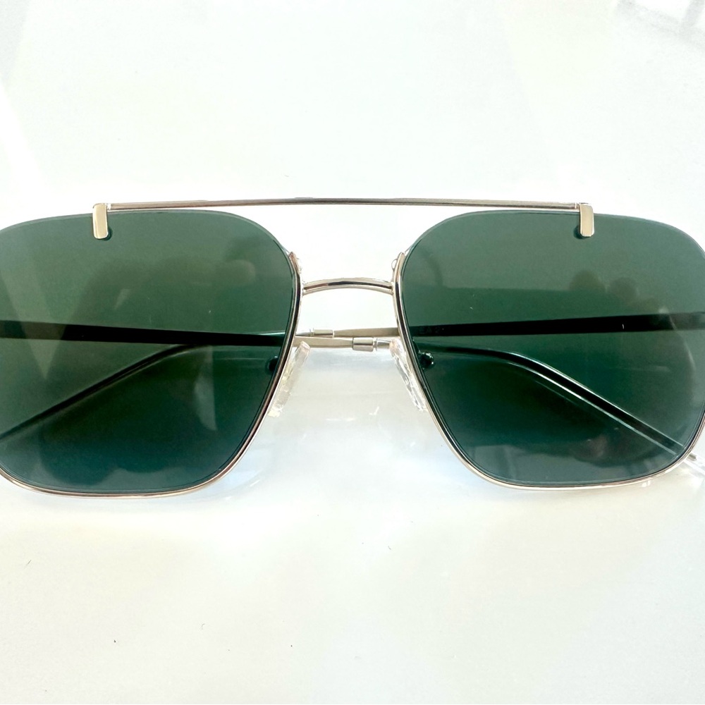 Giorgio Armani Gold Frame Aviator Sunglasses